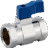 valvula esfera h h mini mando azul
